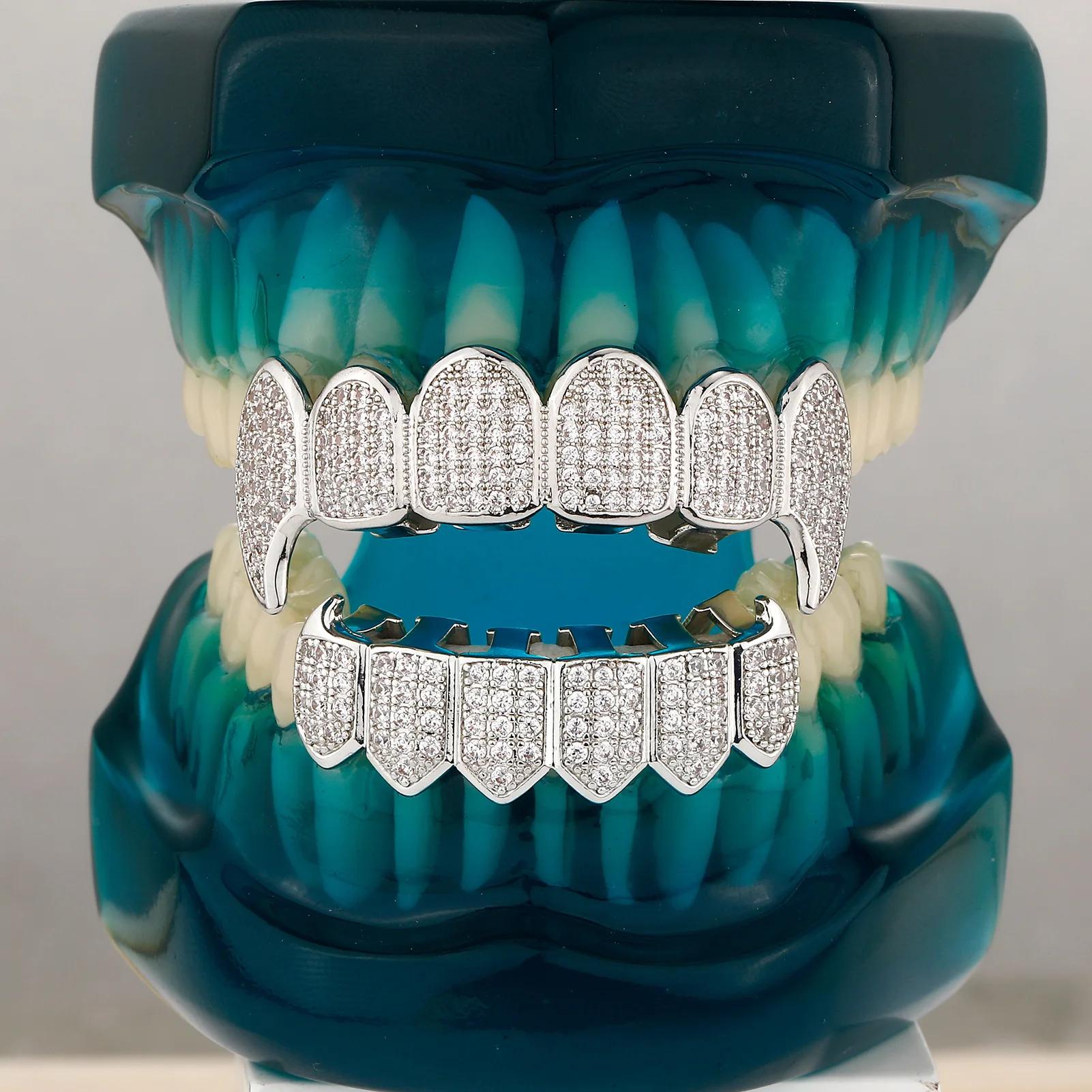 TOPGRILLZ – ensemble de grilles en Rhodium