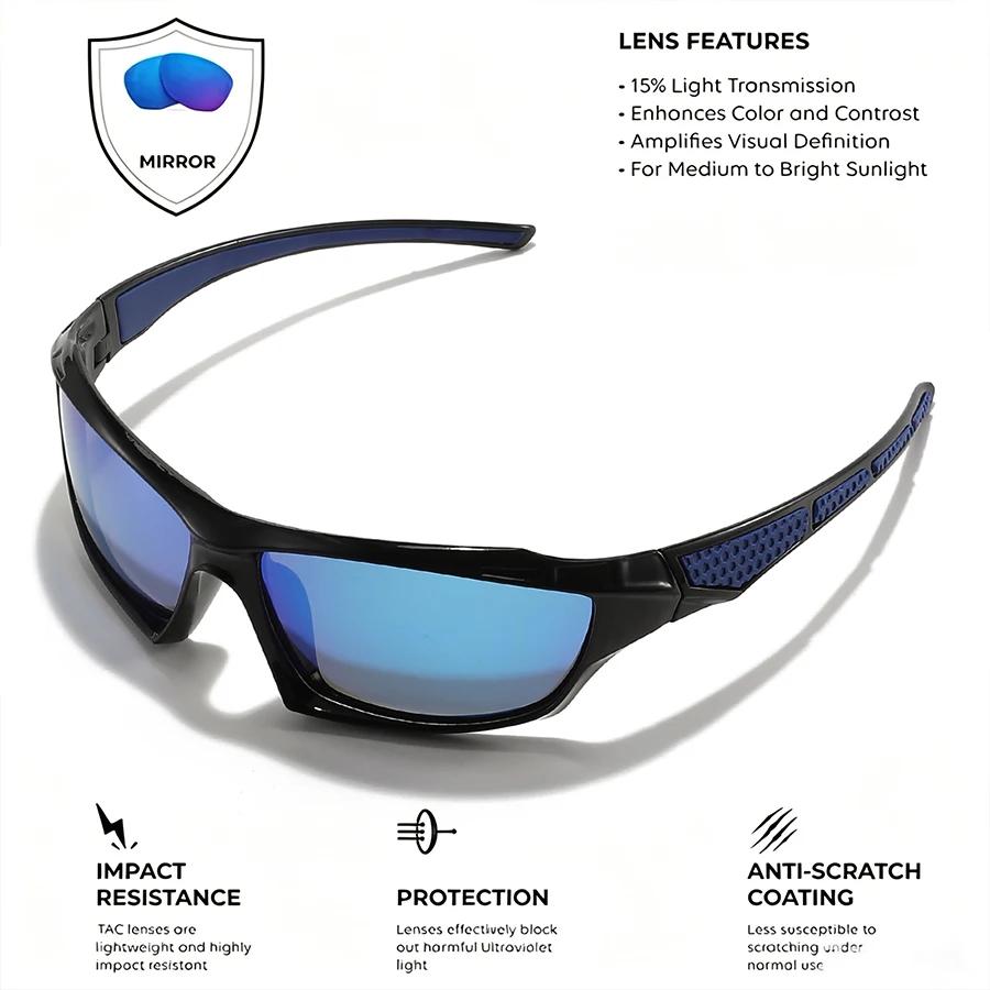 Lunettes de soleil de sport à la mode