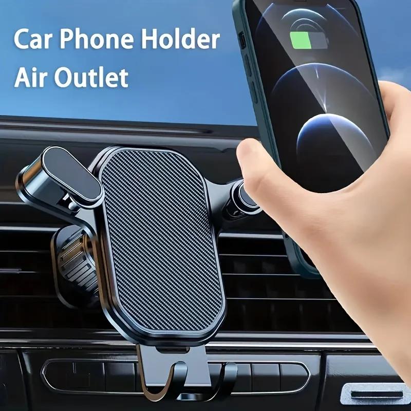 Support de Téléphone Portable pour Voiture, réinitialisation de Ventilation, Support de Cellule Mobile, Smartphone, GPS, 4.7-6.7 Pouces