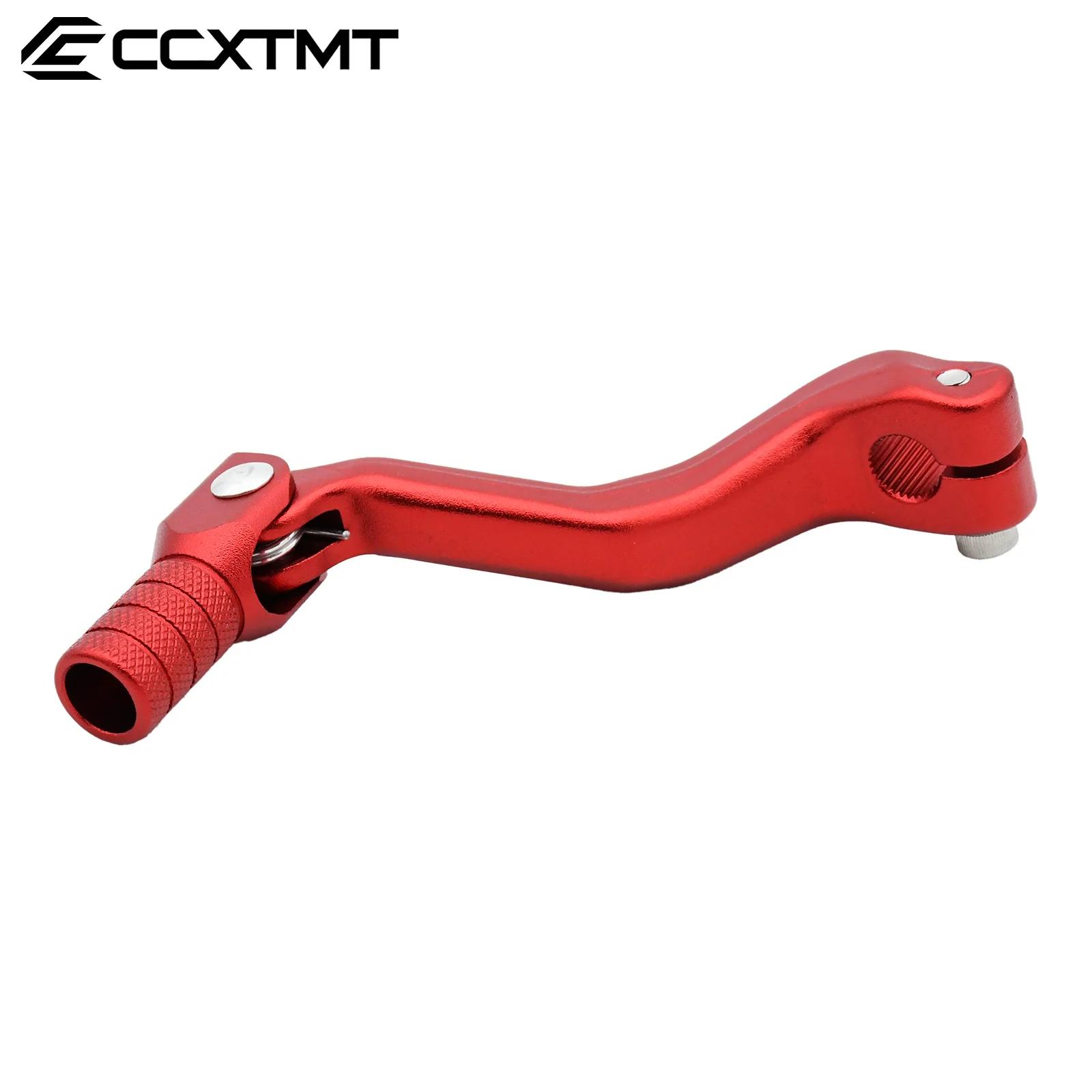 Levier de changement de vitesse pliable en aluminium pour moto