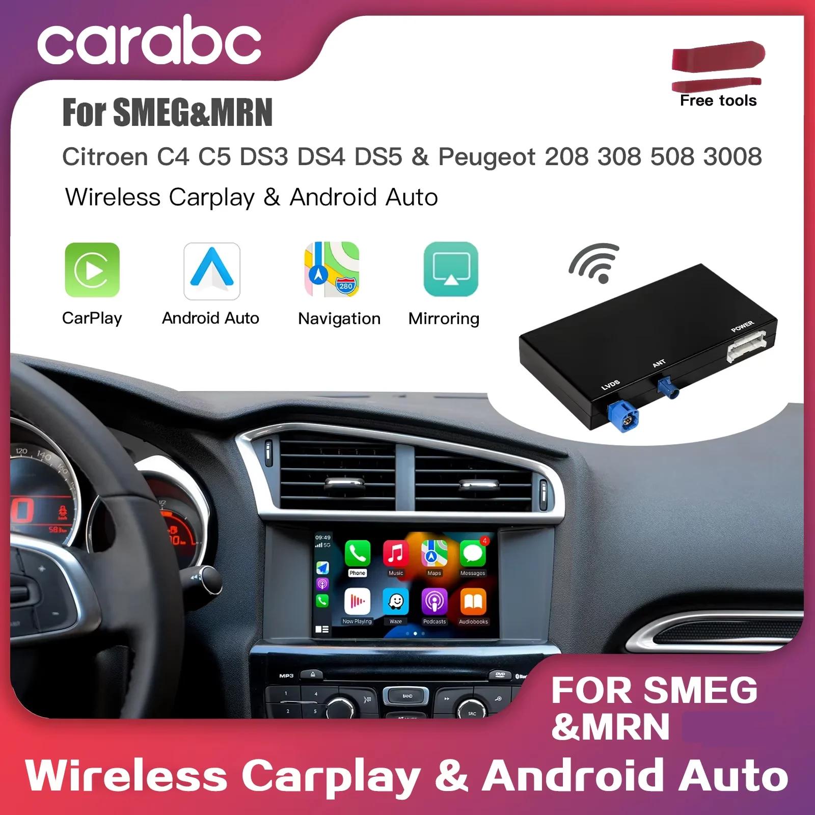 CARABC – boîte Carplay sans fil pour Peugeot citroën SMEG