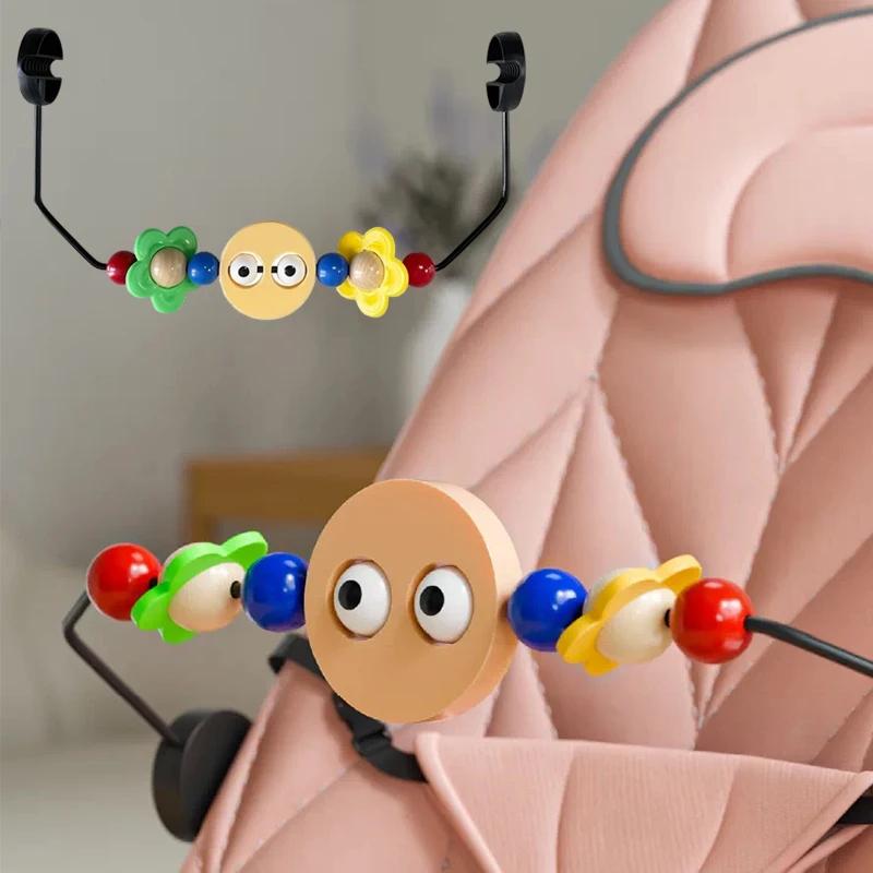 Hochet spirale pour chaise à bascule bébé, jouet suspendu pour berceau, arche de jeu pour poussette nouveau-né, jouets de lit et de siège auto pour bébés
