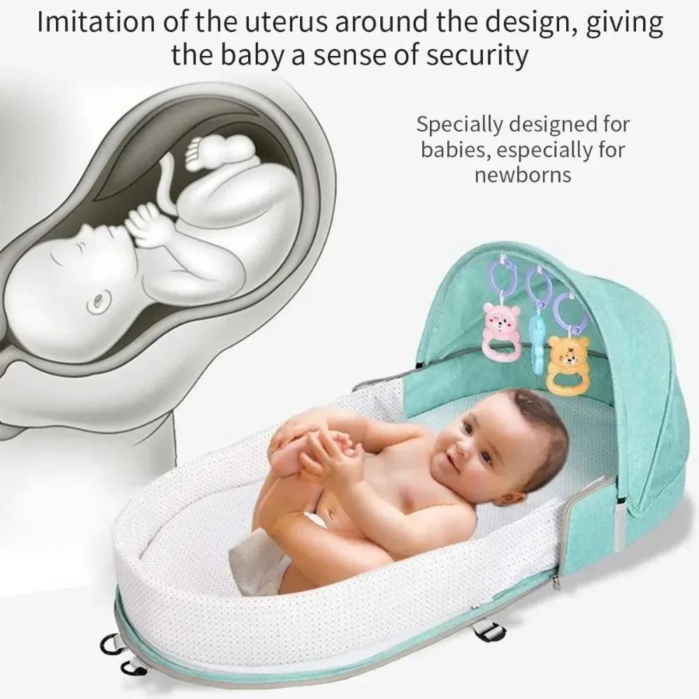 Berceau de bébé pliant Anti-écrasement