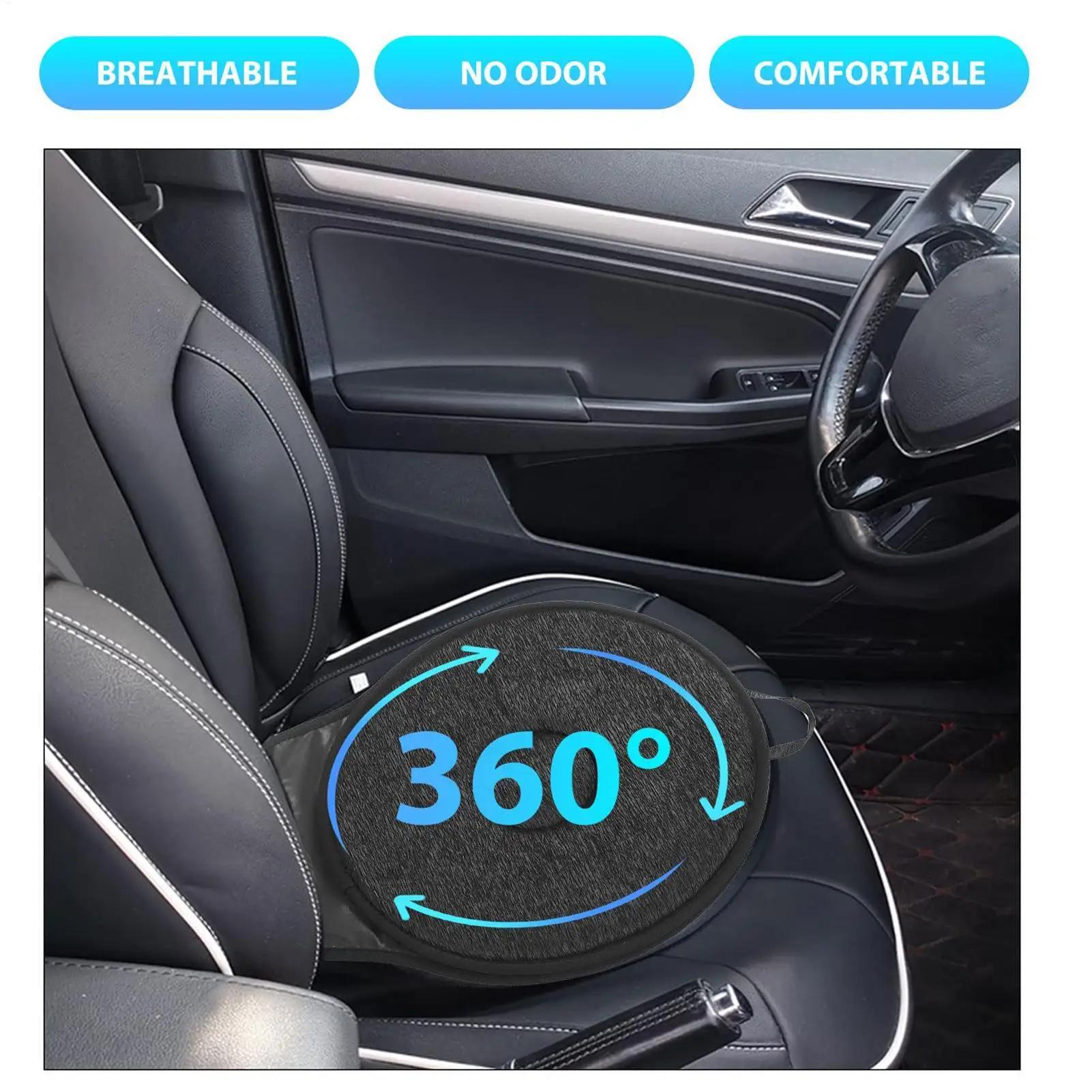 Coussin de siège pivotant antidérapant pour voiture, tapis de siège auto, disque pivotant pour personnes âgées, camion, SUV, véhicule, fauteuil