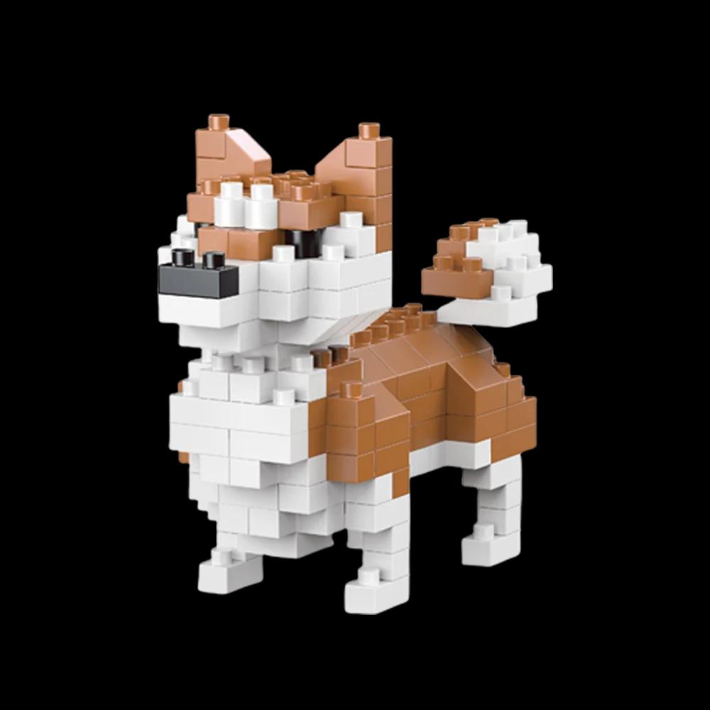 Mini blocs de construction pour chien teckel