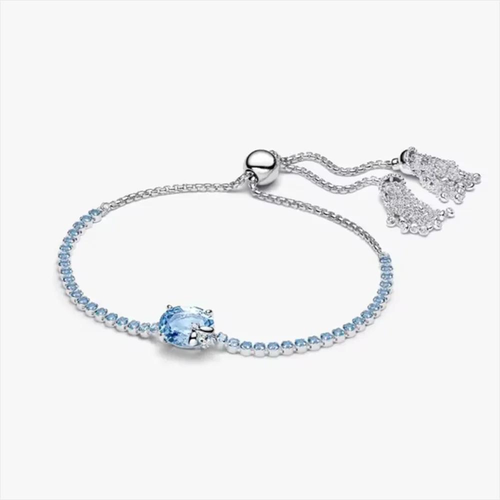 Chaîne de montre élégante et luxueuse en argent pur 925 multicolore