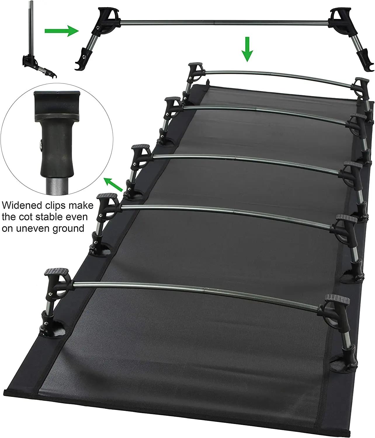 Lit Pliant Ultraléger pour Camping, Voyage, Couchage, Polymères, Juste de Matelas pour Randonnée, Pêche, Pique-Nique