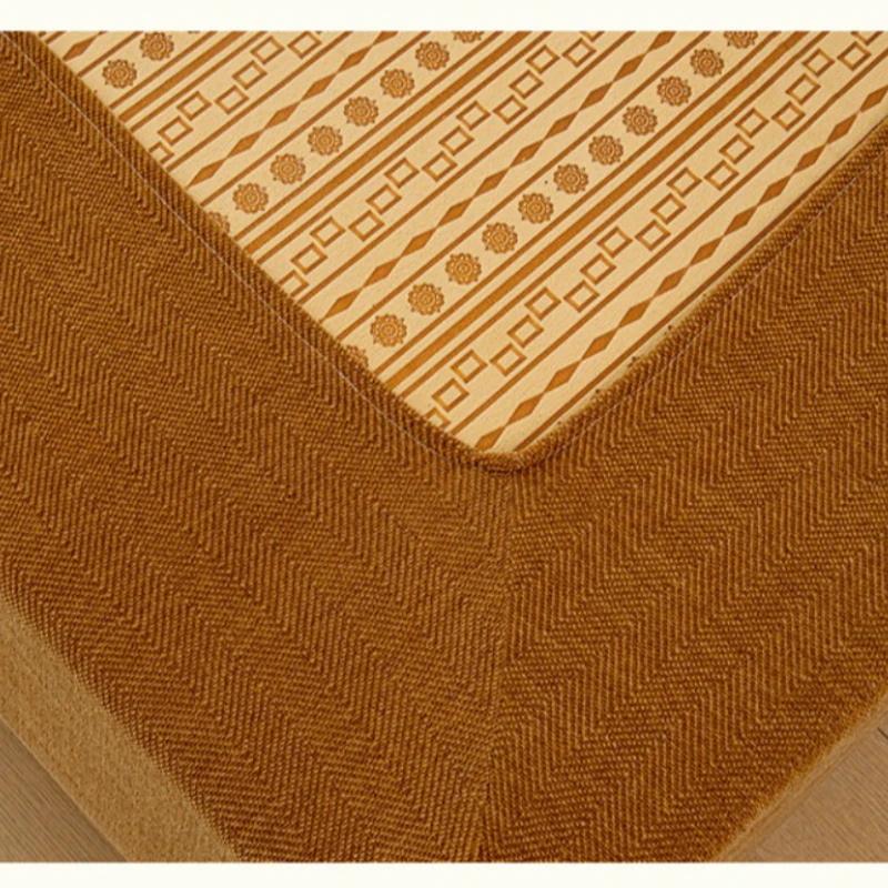 Housse de tête de lit et de cadre de lit en tissu chenille