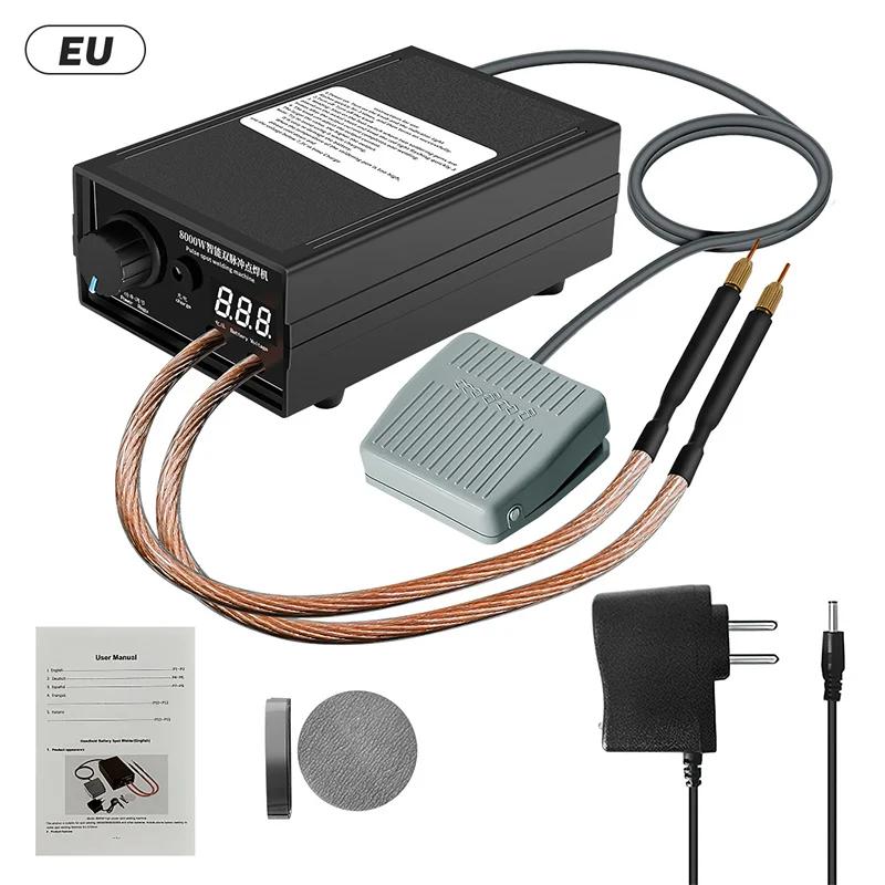 Soudeuse par points portative haute puissance 8000W, 1200A, soudeurs réglables pour batterie 18650