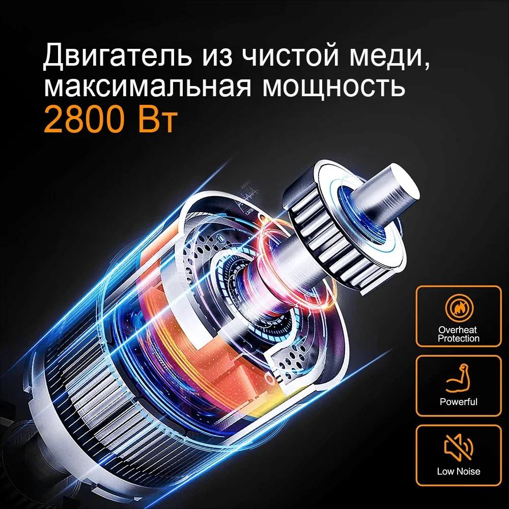 Hachoir Électrique Multifonction 2800W en Acier Inoxydable pour Viande, Légumes, Saucisses, Trancheu