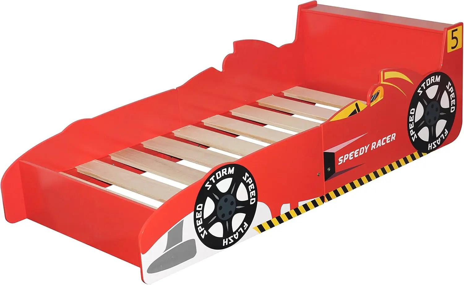 Lit pour enfant Mcc Direct Racing Car Junior - matelas non inclus