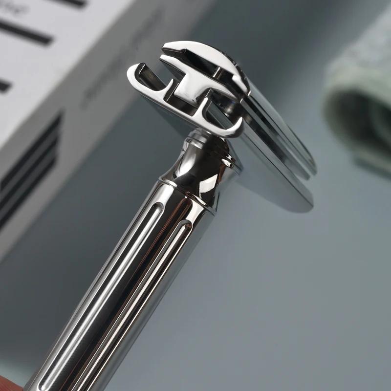 Rasoir de sécurité réglable en acier inoxydable Yaqi Avanti