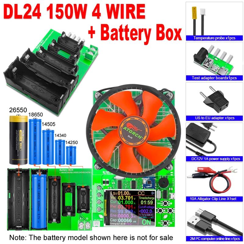 Testeur de capacité de batterie à 4 fils DL24, testeur de puissance de charge électronique, compteur