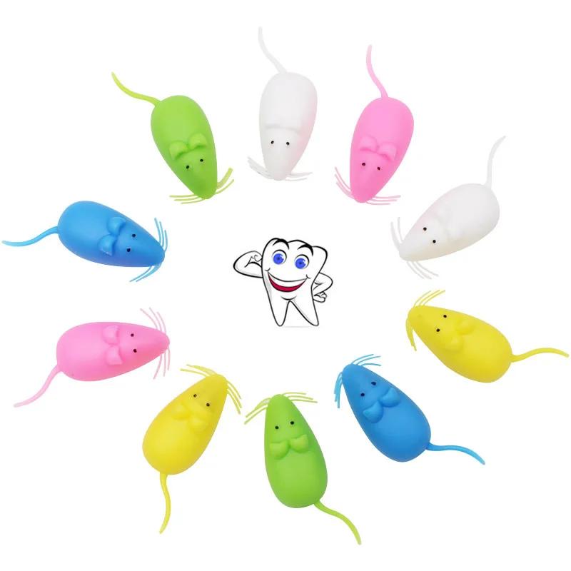 Boîte à dents de bébé en forme de Mini souris, boîte de rangement pour dents de lait pour enfants, o
