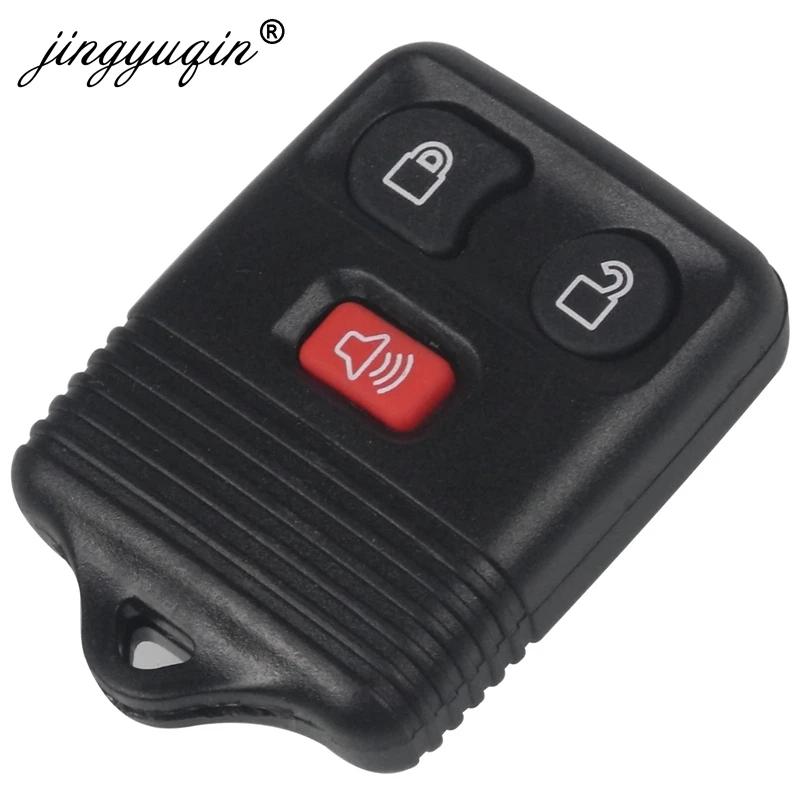 jingyuqin 25pcs / lot 3/4 Boutons Fob à distance clé Shell pour Ford Focus complète Évasion Mustang