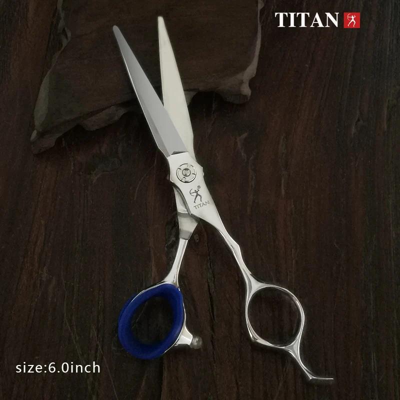 Ciseaux de coiffure professionnels Titan, ciseaux de coiffeur, outil de barbier amincissant de 6.0 p
