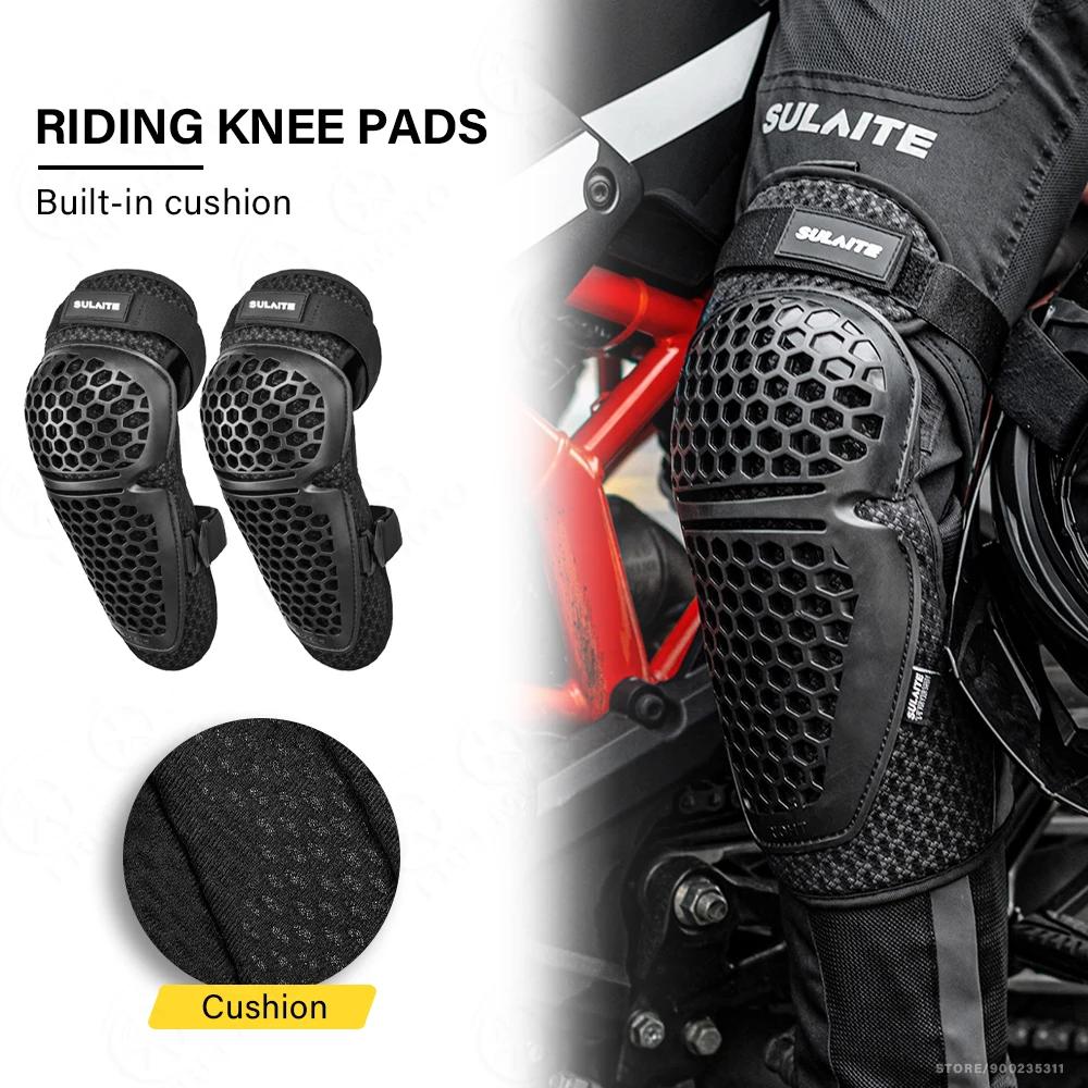 Genouillères de moto genouillère de motocross maille protection de coude de moto genouillères de spo