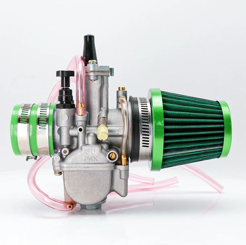Alconstar- 21 24 26 28 30 32 34mm carburateur Keihin PWK avec filtre à Air 2/4T carburateur adapté m