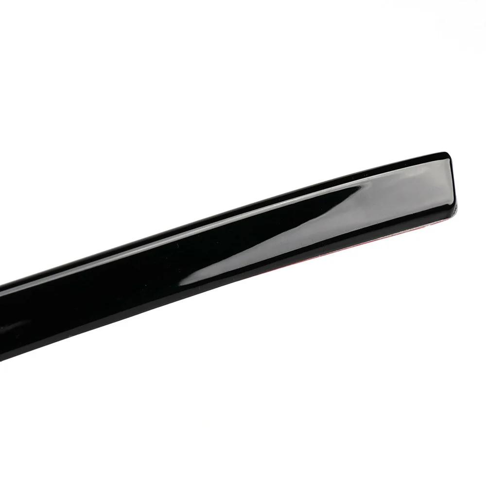 Becquet de vitre arrière de voiture noir brillant ABS 2 pièces pour VW Golf 7 MK7 2014-2018