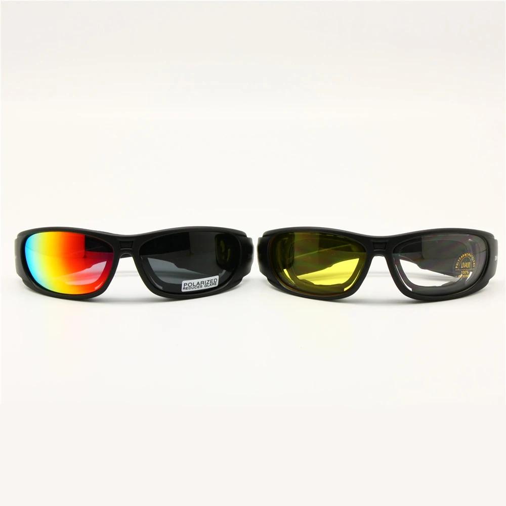 Daisy One C6 polarisé balistique armée lunettes de soleil militaire lunettes Rx insérer 4 lentilles