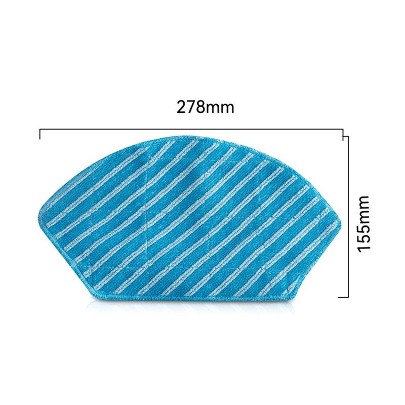 Brosse latérale principale, filtre HEPA, tissu de vadrouille pour Midea M7 PRO /M7 MAX pour Fakir rs