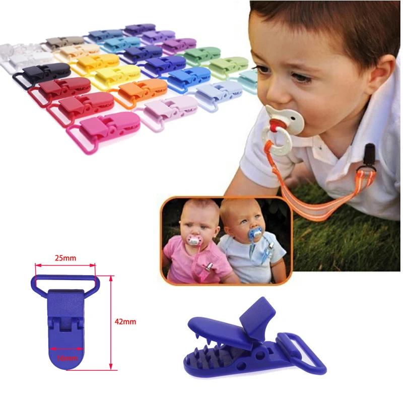 Sutoyuen – attache-tétine en plastique pour bébé, attache-sucette factice, porte-chaîne pour ruban d
