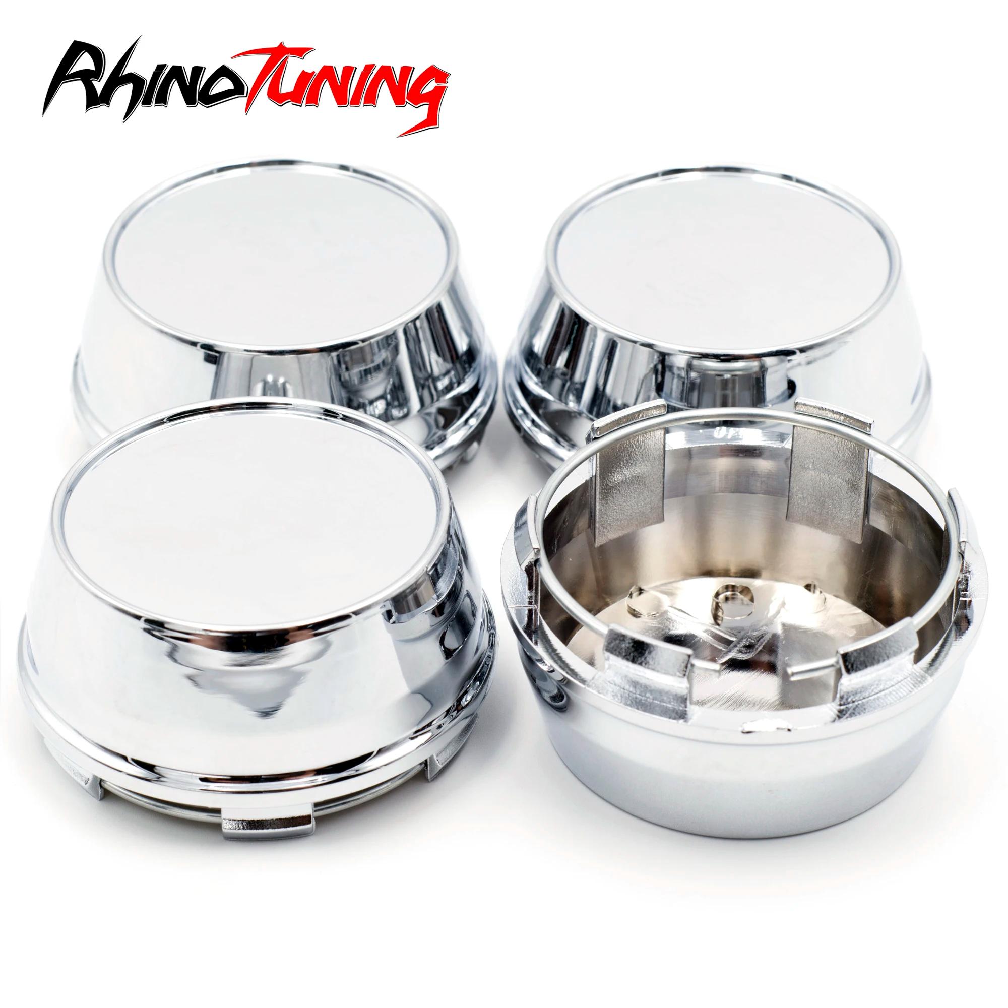 RhinoTuning 4 pièces 66mm 61mm couvercle de moyeu de roue accessoires de voiture pour jantes univers