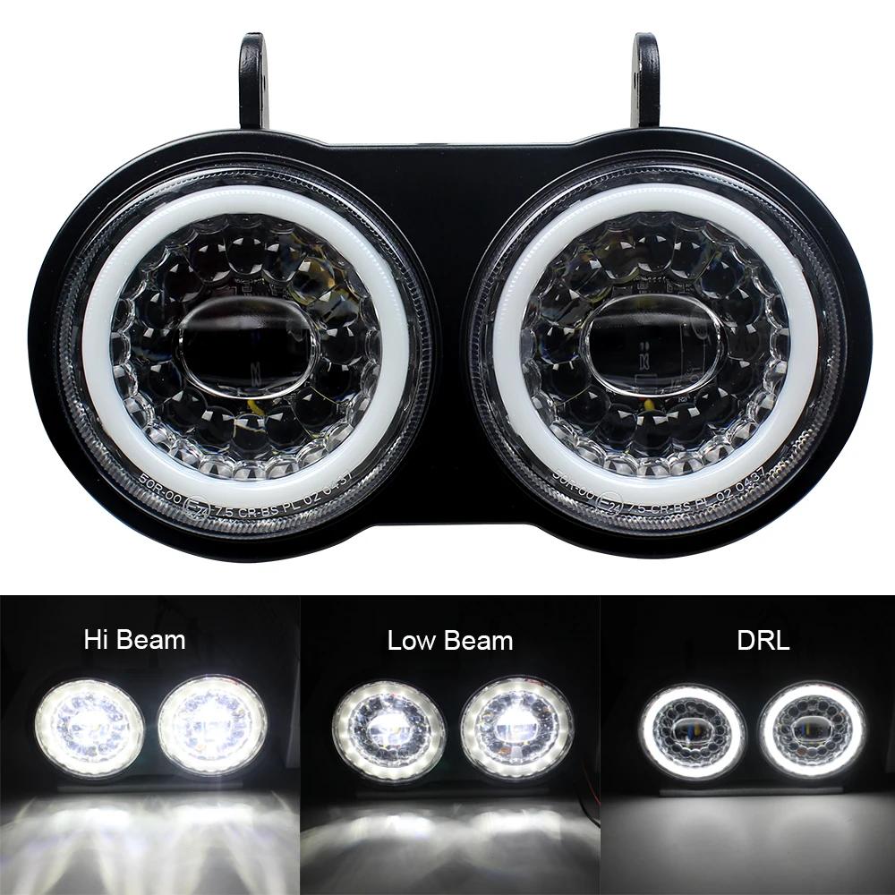 Phare LED double lumière pour moto, pour Buell XB modèle 2003 – 2010