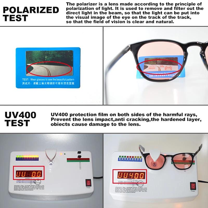 LIOUMO Design – lunettes de soleil polarisées photochromiques classiques rétro pour hommes et femmes