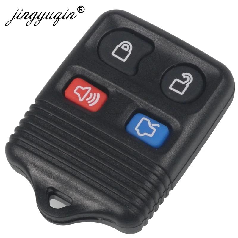 jingyuqin 25pcs / lot 3/4 Boutons Fob à distance clé Shell pour Ford Focus complète Évasion Mustang