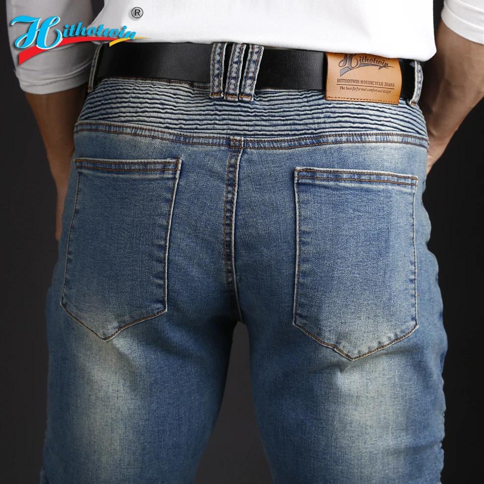 Pantalon de motard, pantalon de cyclisme, jean de course avec 5 équipements de protection Anti-chute