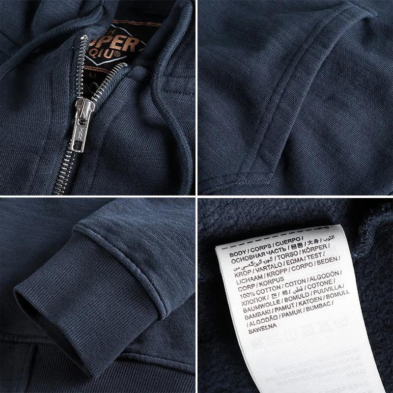 Sweats à capuche en velours épais à manches longues pour hommes, sweats à capuche cardigans décontra