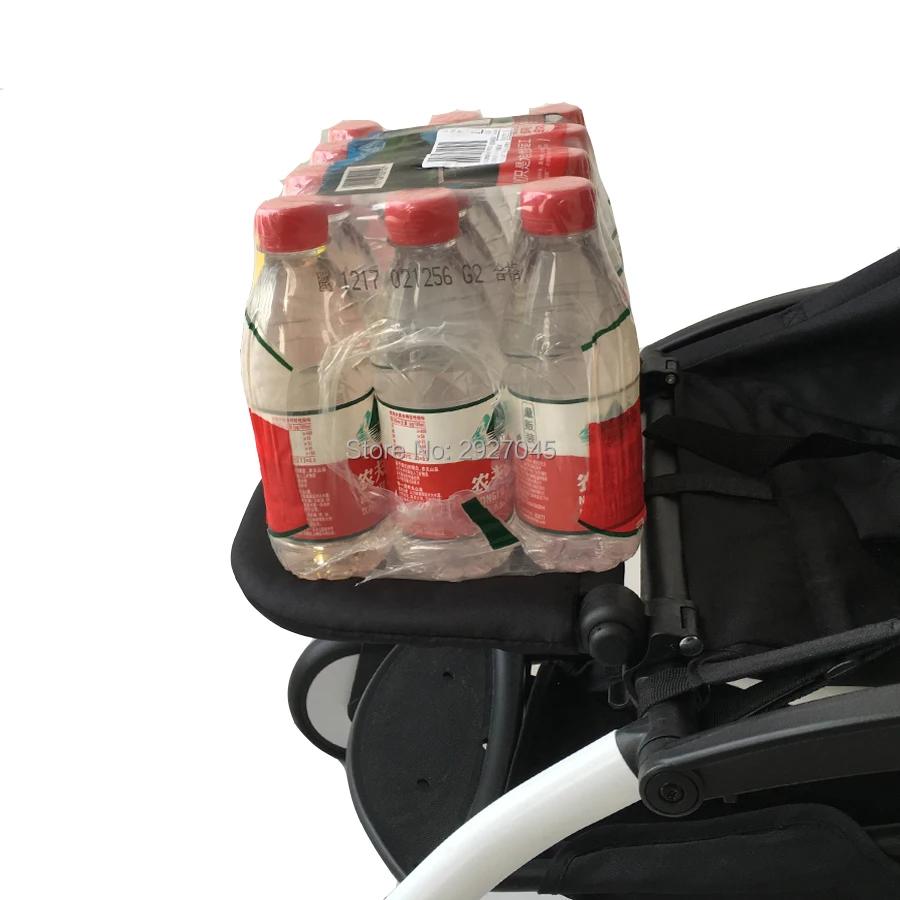 MomTan ® Accessoires de poussette pour bébé, accoudoir en cuir PU, barre de pare-chocs, main coura