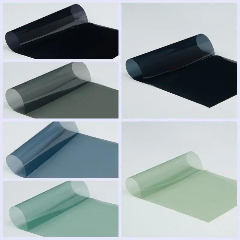 Film teinté solaire pour vitres de voiture, verre de voiture, haute résistance à la chaleur, 50cm x