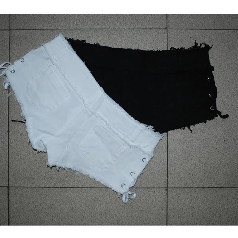 Sexy femmes gland taille basse chaud court Sexy Denim butin Sexy jean Shorts mignon Micro Mini court