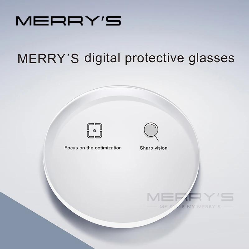MERRYS Prescription série 1.56 1.61 1.67 1.74 CR-39 résine asphérique lunettes lentilles myopie hype