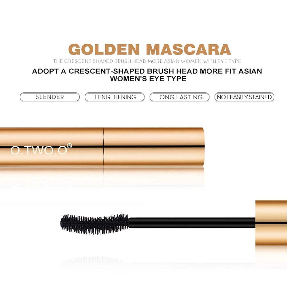 O.TWO.O 12 pièces/ensemble Mascara 3D allongement des cils noirs Extension des cils cils cils brosse
