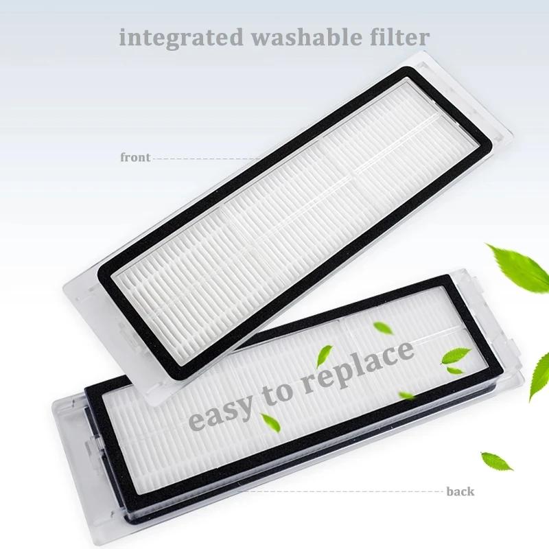 Filtre Hepa pour Xiaomi Roborock, remplacement pur, balayeuse sous vide, filtre lavable, pièce de re