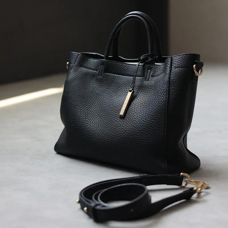 Sac à main de luxe en cuir de vachette véritable pour femme, sac messager, tempérament unique, initi