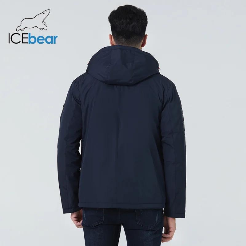 ICEbear – manteaux courts pour hommes, veste élégante avec capuche, vêtements de marque de haute qua