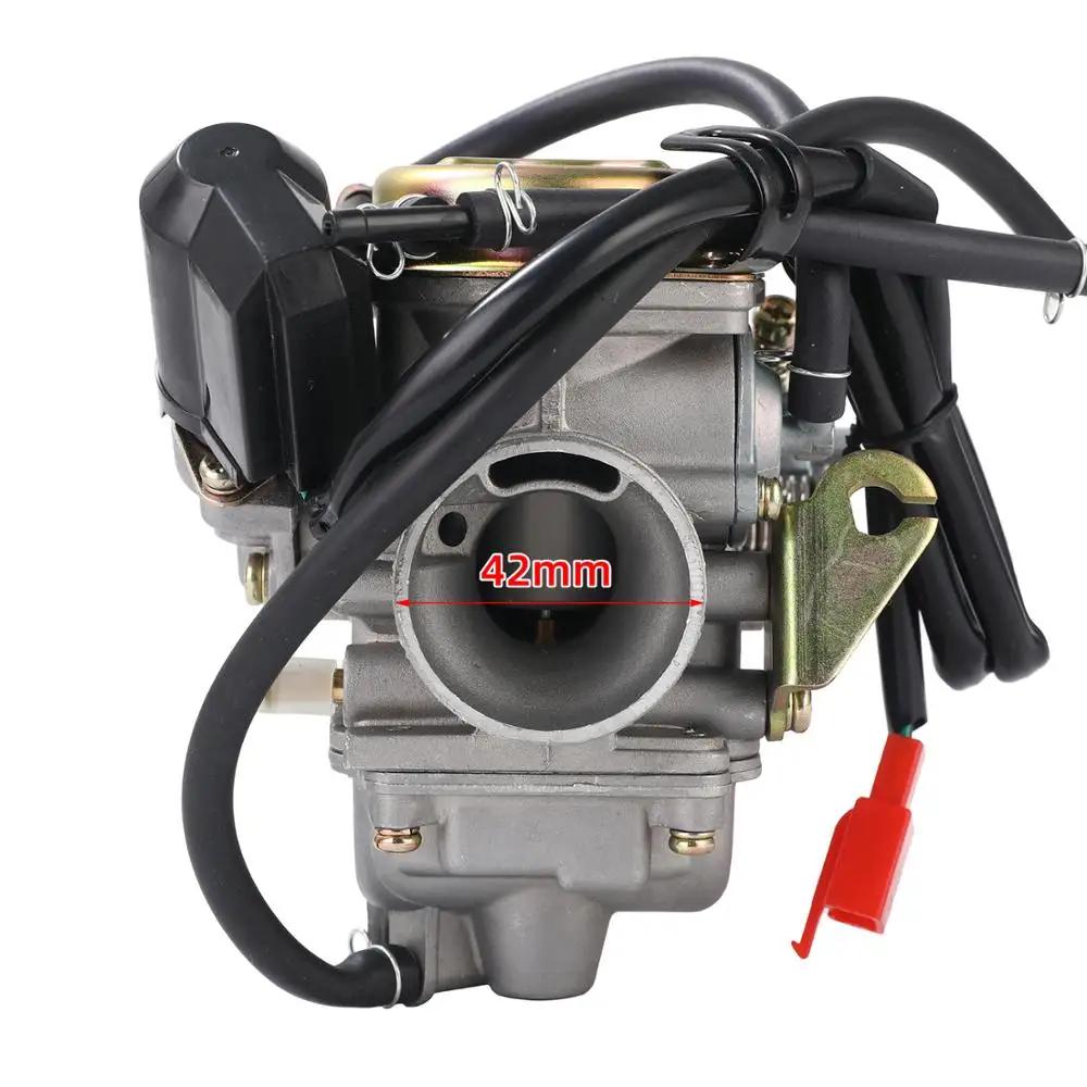 Accessoires de carburateur de moto GY6 125cc 150cc, système de carburant PD24J, carburateur ATV Kart
