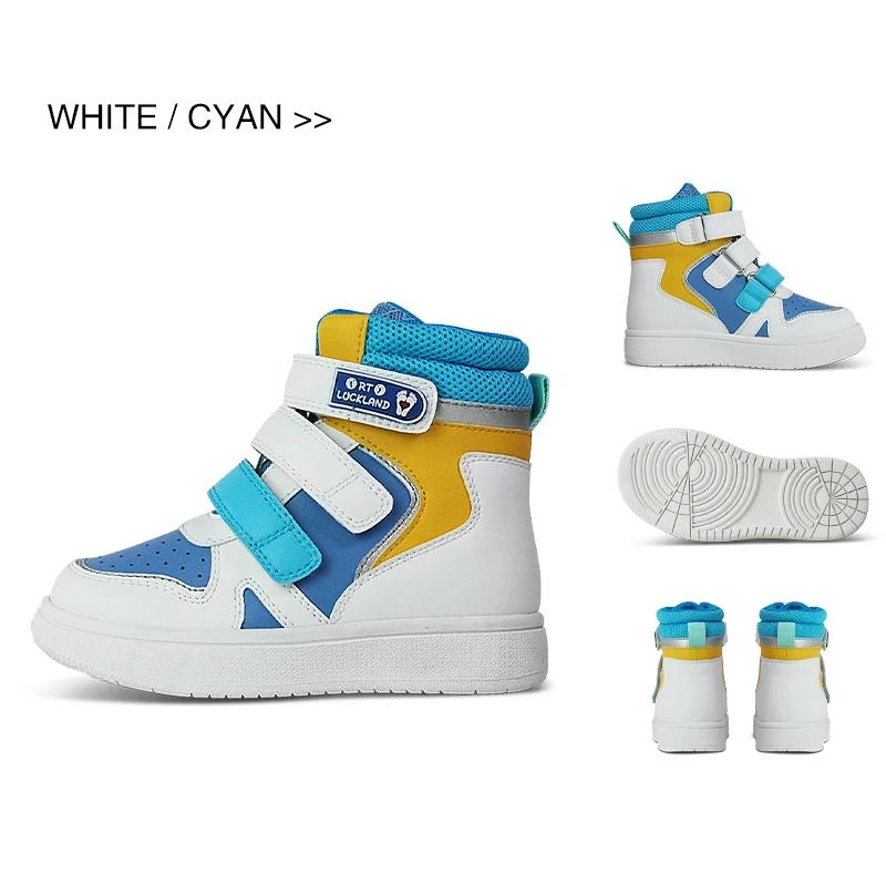 Ortoluckland – chaussures en cuir pour enfants, baskets d'école décontractées pour bébés garçons, bo