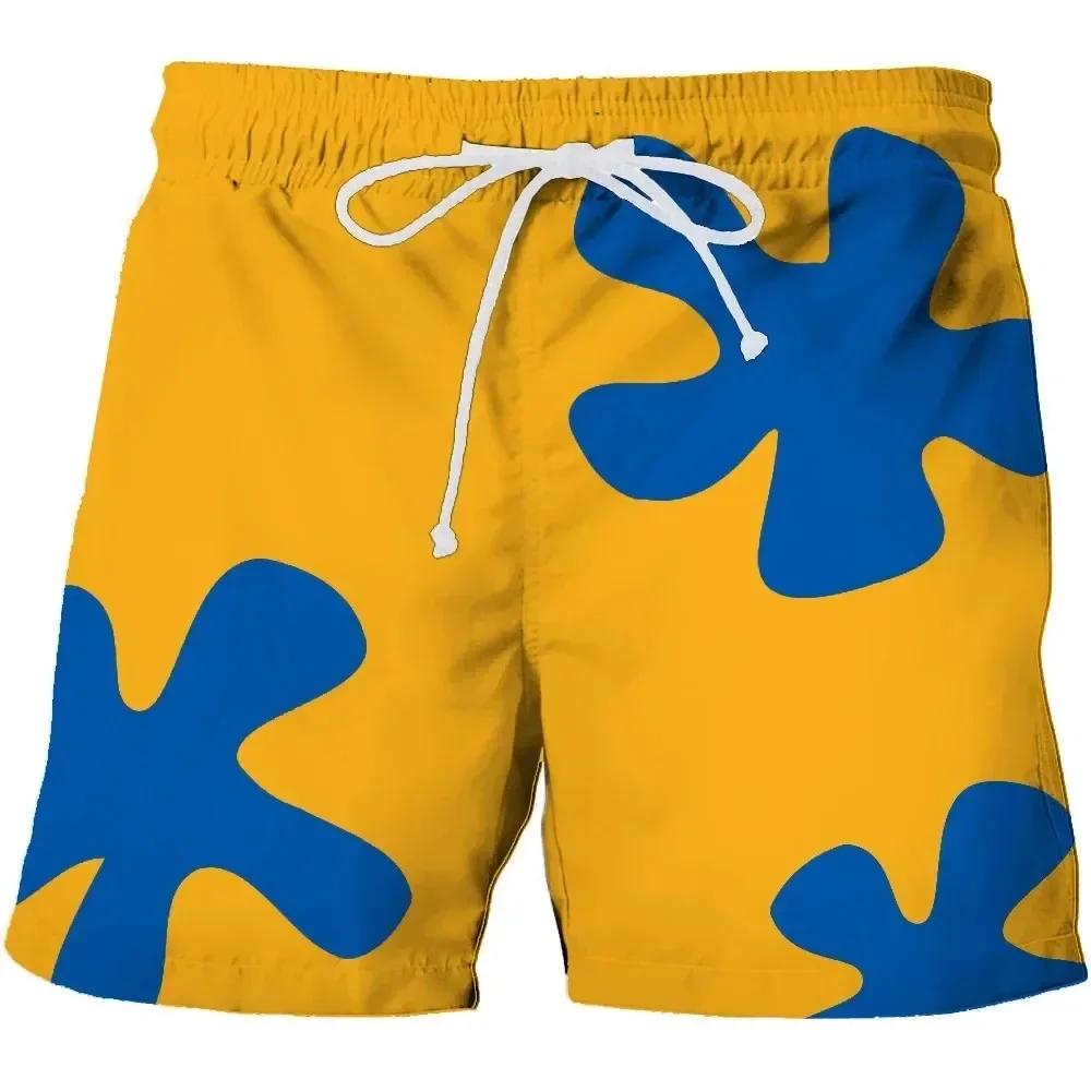 Shorts de bain 3D Anime Summer New Patrick Star, séchage rapide, pour homme et femme, style hip-hop,
