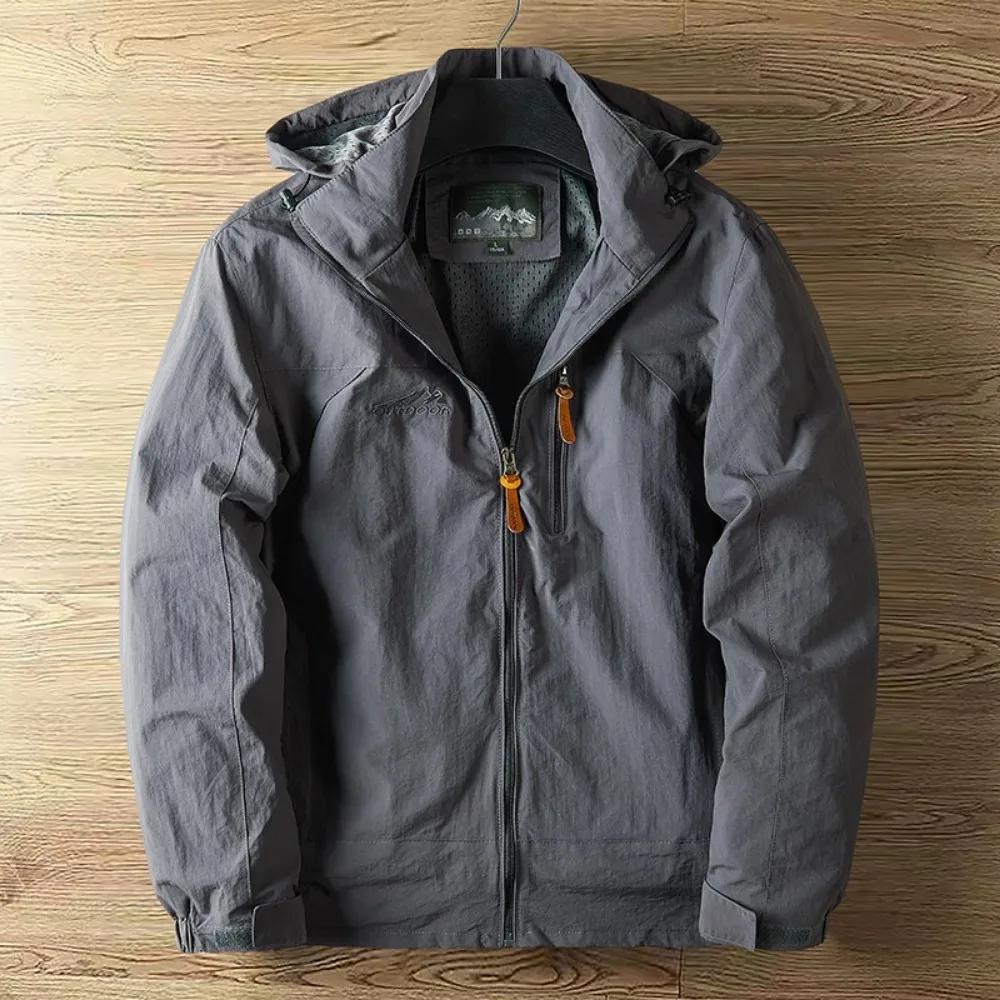 Vestes d'extérieur décontractées pour hommes, mode printemps et automne, Section fine, veste de poin
