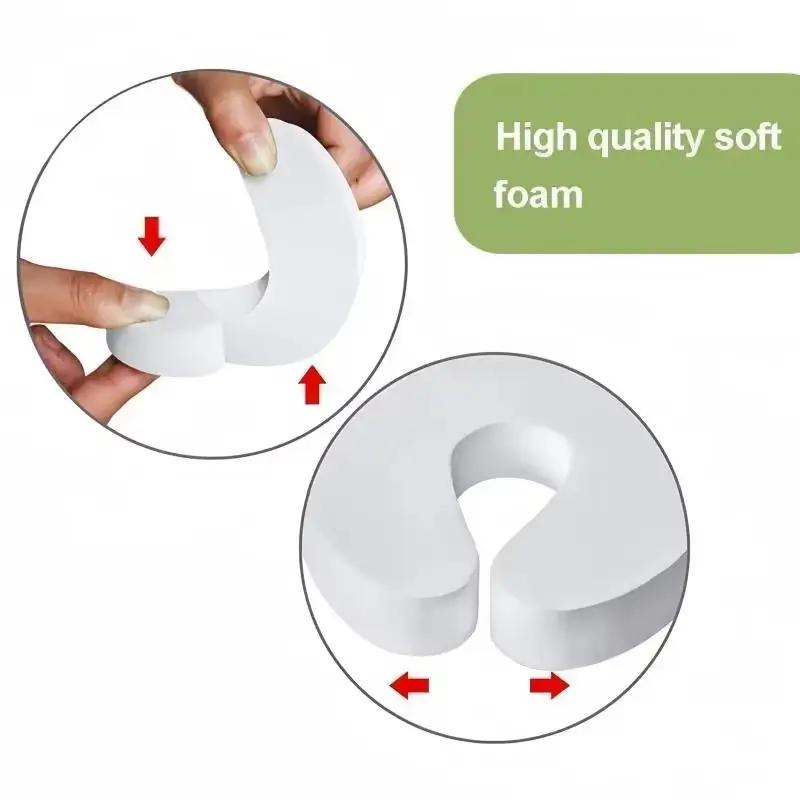 6 pièces porte doigt pincement gardes bébé preuve portes Slam bouchon Extra doux mousse Design éléga