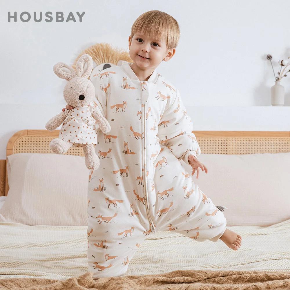 Vêtements de Nuit d'Hiver pour Enfant de 1 à 4 Ans, Manches Parfaites, Fermeture Éclair à 3 Voies, P