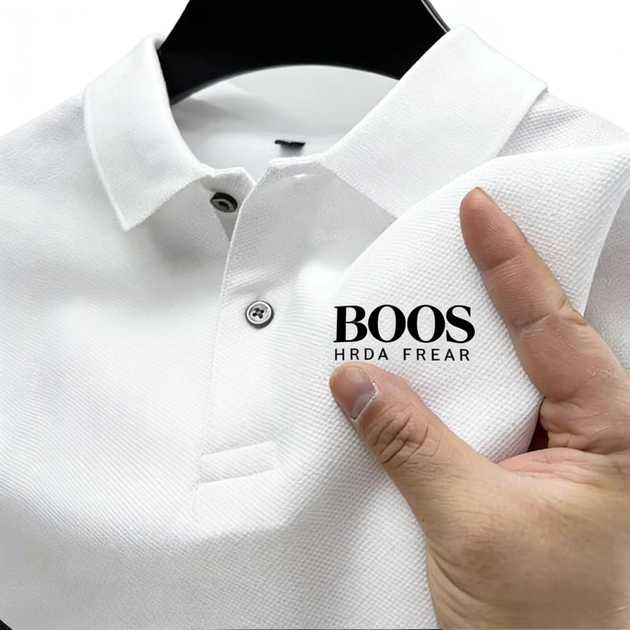 Polo à manches courtes pour homme, séchage rapide, respirant, décontracté, élégant, sport, été, nouv