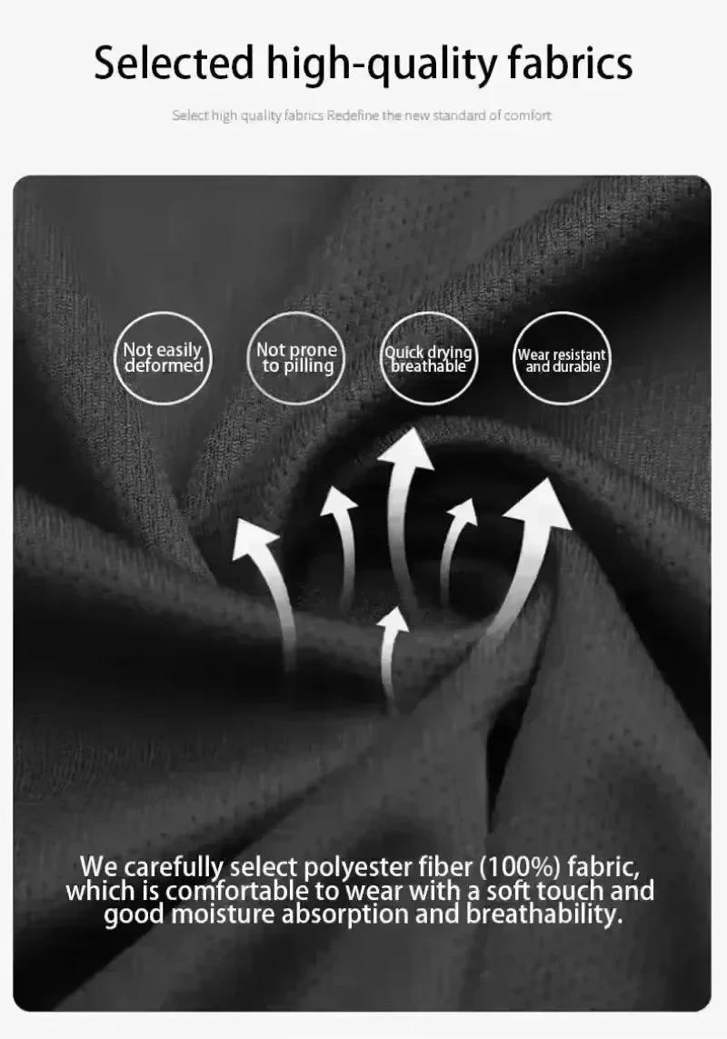 T-shirt Rétro Col Rond Unisexe pour Hommes, Séchage Rapide et Respirant, Tenue de Football, Édition