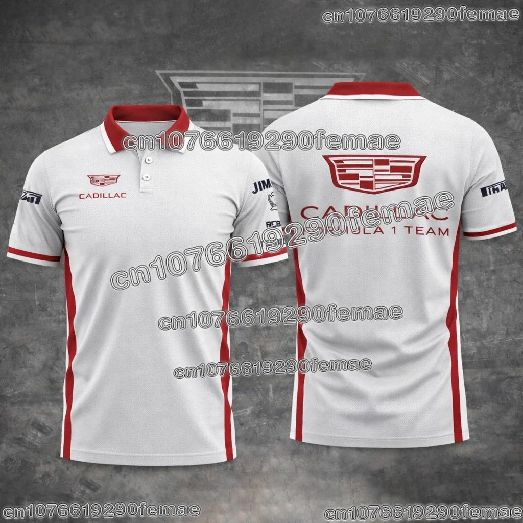 Polo Cadillac Racing Team 2026, élégant et confortable pour l'été, idéal pour les fans des événement