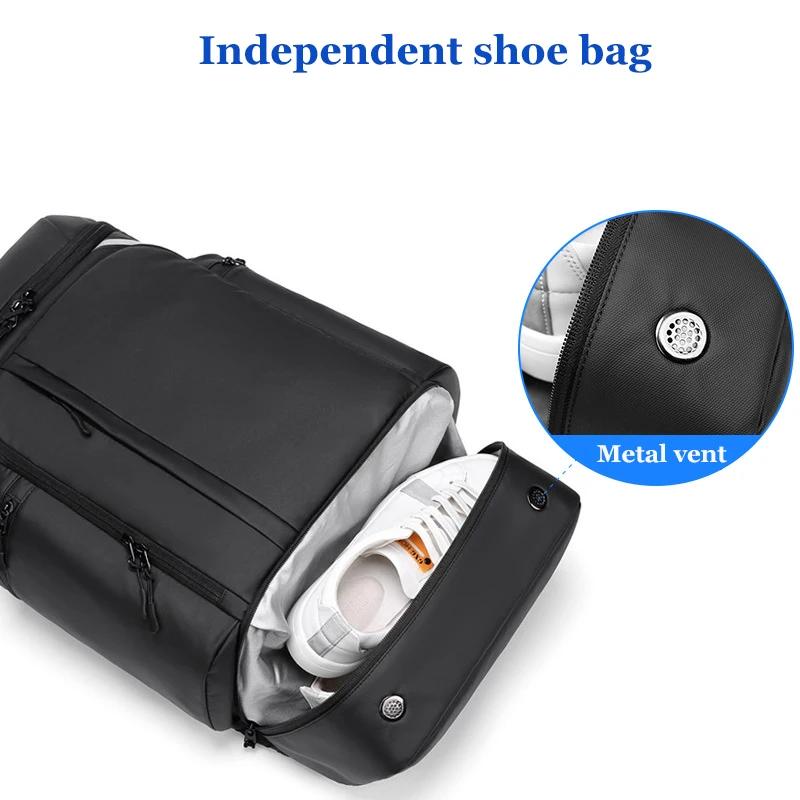Sac à dos de voyage pour hommes, grande capacité, trekking, Business, 17 pouces, pour ordinateur por
